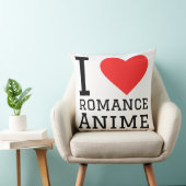 Coussin J'adore l'anime romance (Chaise)