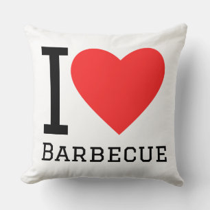 Coussin J'adore le barbecue