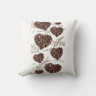 Coussin J'adore le café !