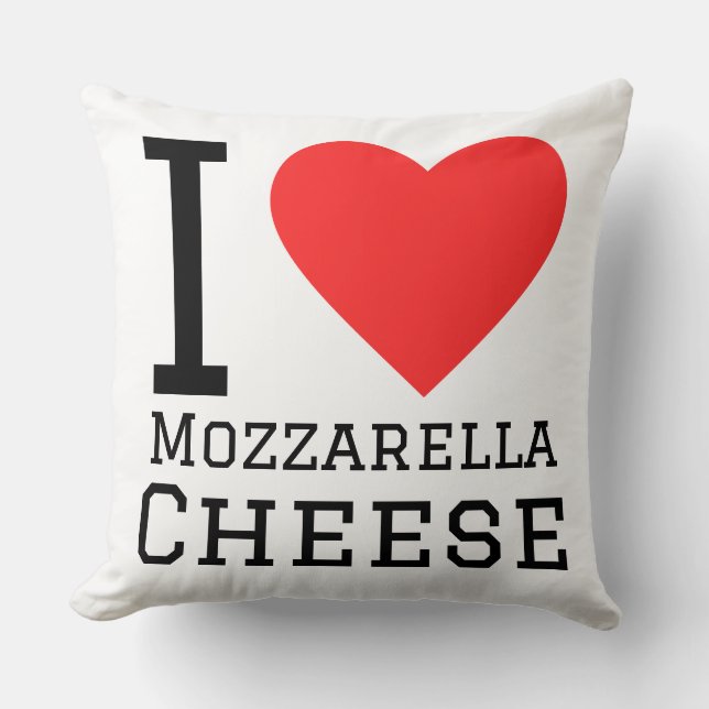 Coussin J'adore le fromage grillé (Recto)