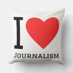 Coussin J'adore le journalisme