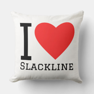 Coussin J'adore le slackline