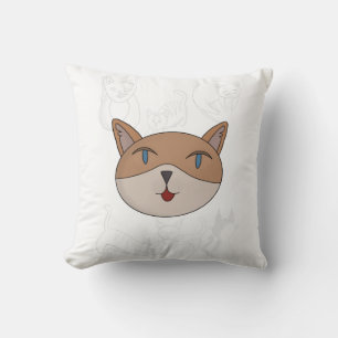 Coussin J'adore les couvertures de couette pour chats