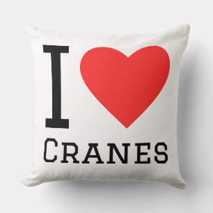 Coussin J'adore les grues