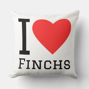 Coussin J'adore les pinsons