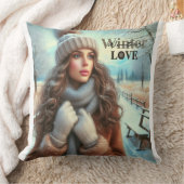 Coussin J'adore l'hiver (Couverture)