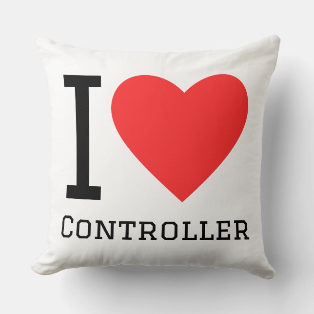 Coussin J'adore manette (Recto)