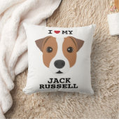 Coussin J'adore mon Jack Russell (Couverture)