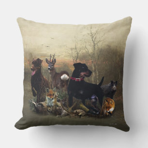 Coussin Jagdterrier - chien de chasse polyvalent