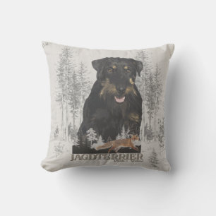 Coussin Jagdterrier Dakota c. Renbrad Faux Canvas Print Ac