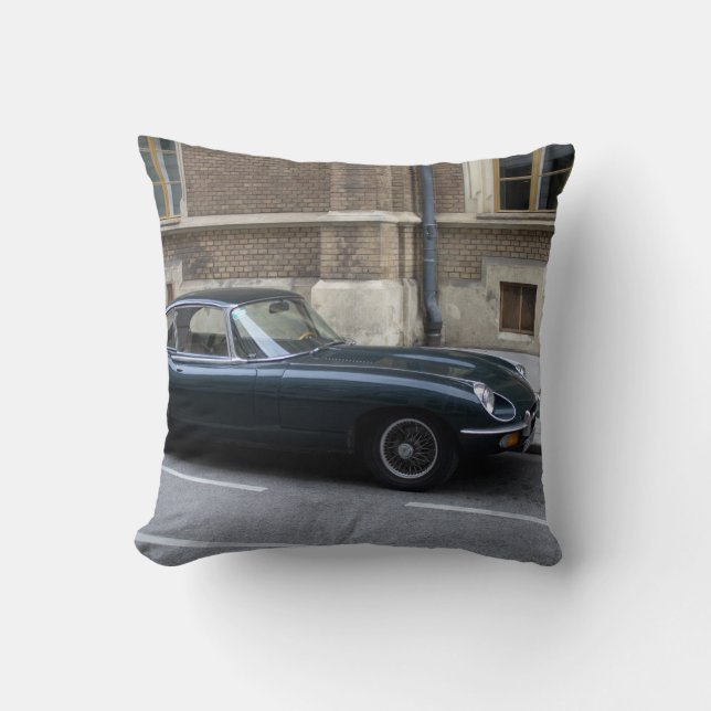 Coussin Jaguar E-Type Hardtop (Recto)