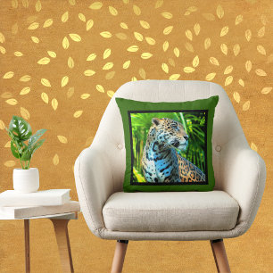 Coussin Jaguar Parmi les arbres Jeter l'oreiller