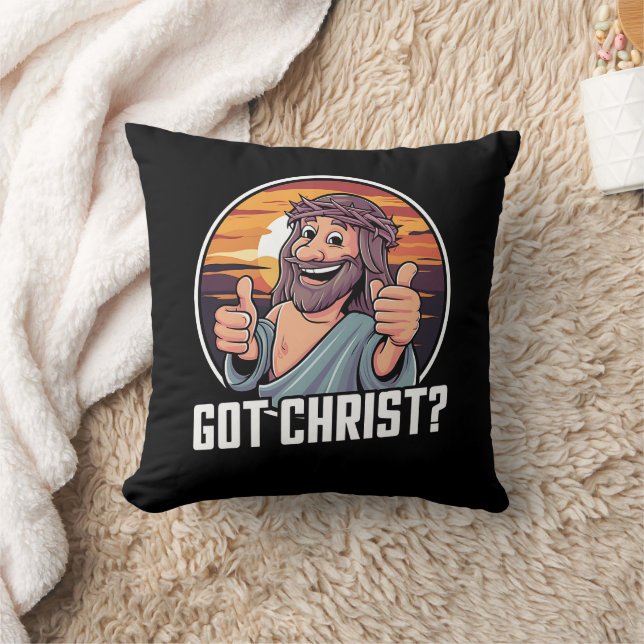 Coussin J'ai Buddy un Christ Noël Jésus Religieux (Couverture)