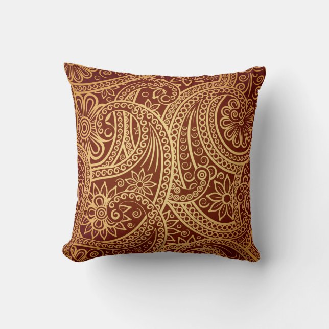 Coussin J'ai toujours su que Paisley ferait un retour (Recto)