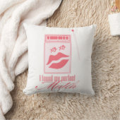 Coussin J'ai trouvé mon design de correspondance parfaite (Couverture)
