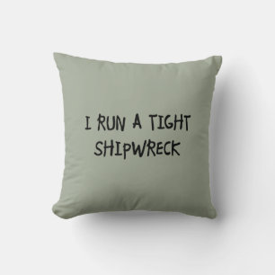 Coussin J'ai une épave étroite