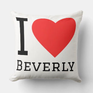 Coussin J'aime beverly