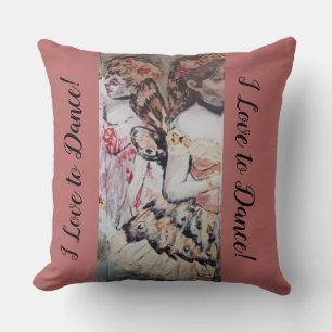 Coussin J'aime danser