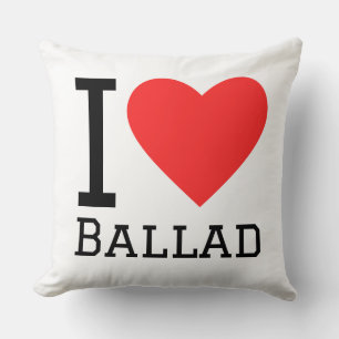 Coussin J'aime la ballade
