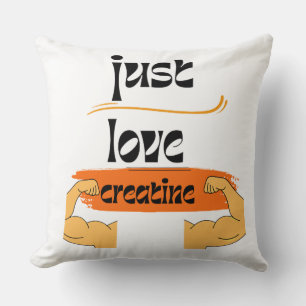 Coussin J'aime la créatine