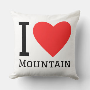 Coussin J'aime la montagne
