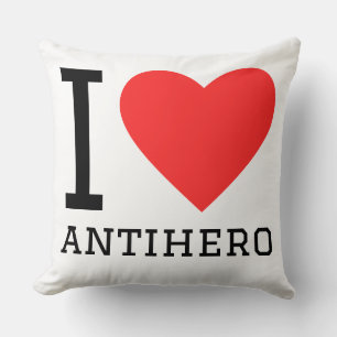 Coussin J'aime l'antihéros