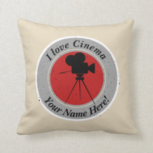 Coussin J'aime le cinéma