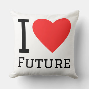 Coussin J'aime le futur