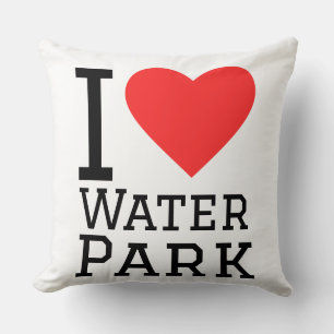 Coussin J'aime le parc aquatique