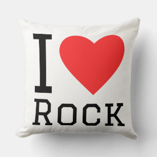 Coussin J'aime le rock