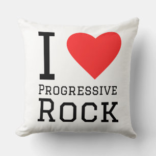 Coussin J'aime le rock progressif