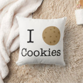 Coussin J'aime les cookies (Couverture)
