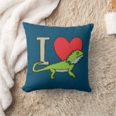 Coussin J'aime les dragons à poils (Couverture)