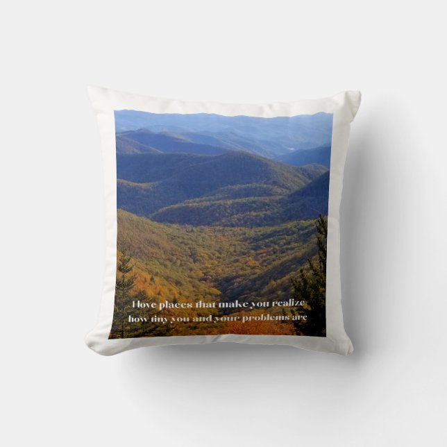 Coussin J'aime les endroits (Recto)