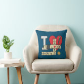 Coussin J'Aime Les Mots Croisés Puzzles (Chaise)