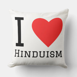 Coussin J'aime l'hindouisme