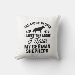 Coussin J'Aime Mon Berger Allemand