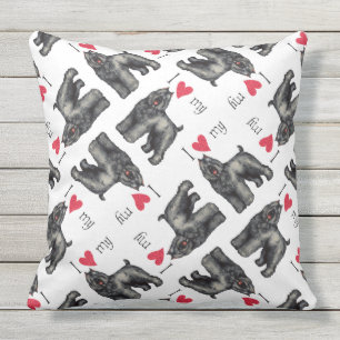 Coussin J'aime mon Bouvier