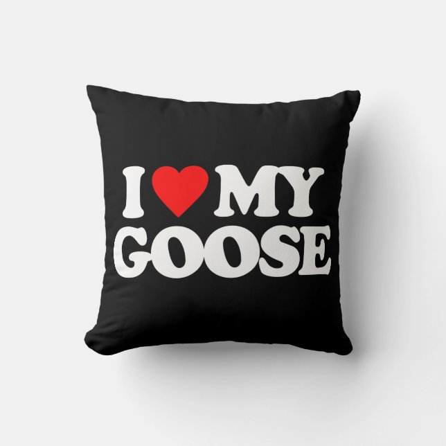 COUSSIN J'AIME MON OIE (Recto)