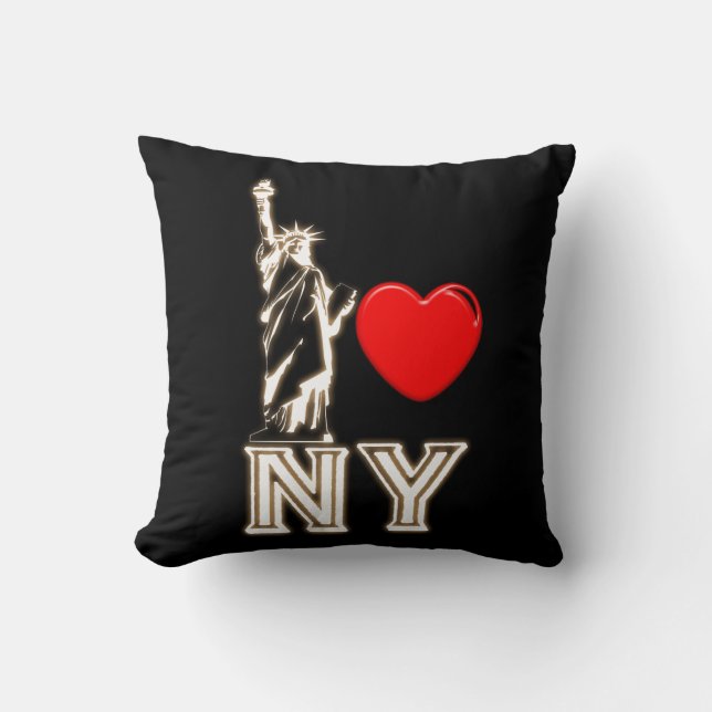 Coussin J'aime NY (Recto)