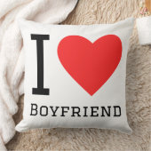 Coussin J'aime petit ami (Couverture)
