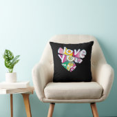 Coussin J'aime plus le style élégant (Chaise)
