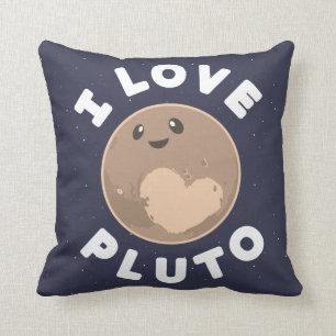 Coussin J'aime Pluton