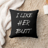 Coussin j'aime son derrière (Couverture)