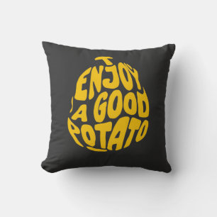 Coussin J'aime une bonne pomme de terre