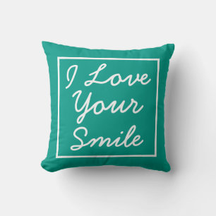 Coussin J'Aime Votre Sourire