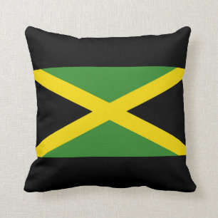 Coussin jamaïcain de drapeau