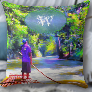 Coussin Jamaïcain River Raft Ride J001