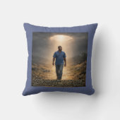 Coussin Jamais séparé de Dieu (Verso)