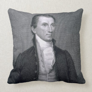 Coussin James Monroe, gravé par brun Durand (1796 de